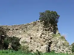 Die noch vorhandenen Teile der Stadtmauern