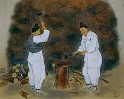 Holz zerkleinern, Skizze