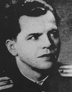 Politkommissar Milan Basta (links) und der Kommandeur Ivan Kovačič „Efenka“ führten als Vertreter der Jugoslawischen Volksarmee die Kapitulationsverhandlungen.