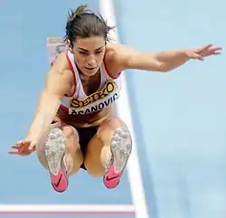 Bronzemedaillengewinnerin Ivana&nbsp;Španović