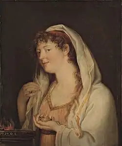 Jekaterina Iwanowa, Gattin des Malers