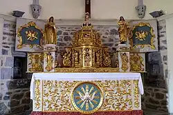 Altaraufsatz am Hauptaltar