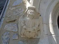 Detail des Eingangsportals