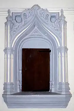 Schrank zur Aufbewahrung der eucharistischen Gaben