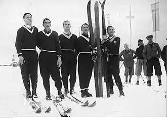 Górski (zweiter von links) 1935