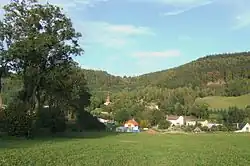 Blick auf Jívka (Jibka)