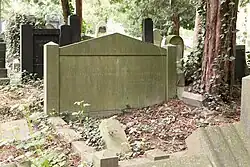 Grabstätte auf dem Jüdischen Friedhof in Deutz