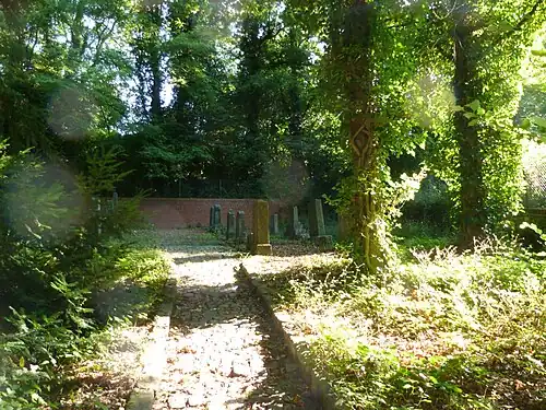 Der jüdische Friedhof in Morsbach (Würselen), 2013