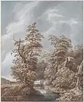 Landschaft nach Ruisdael