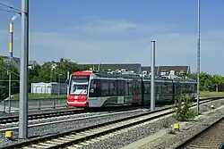 Citylink auf dem Verbindungsgleis am Hauptbahnhof, 2017
