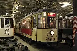 Historischer Triebwagen 410