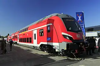 Steuerwagen der zweiten Generation auf der InnoTrans 2018