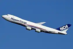 Boeing 747-8F der Nippon Cargo Airlines