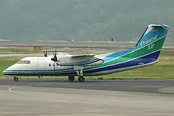 De Havilland DHC-8-200 der Oriental Air Bridge