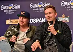 Jowst (rechts) mit Aleksander Walmann (2017)