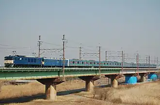 Brücke über den Arakawa