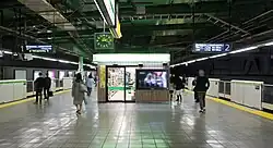 Bahnsteig der Yamanote-Linie