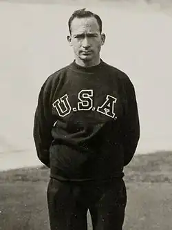 Der Olympiasieger von 1924 Jackson Scholz kam auf Platz vier ins&nbsp;Ziel