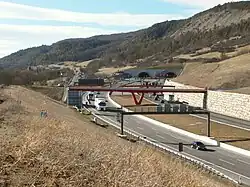 Alte und neue A4 am Jagdbergtunnel bei Göschwitz