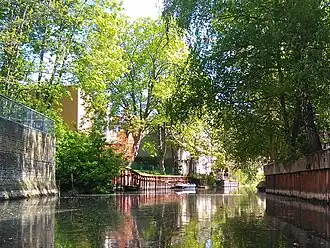 Der Jakobsgraben im westlichen Abschnitt