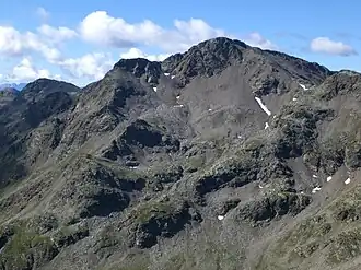 Die Jakobspitze aus nördlicher Richtung