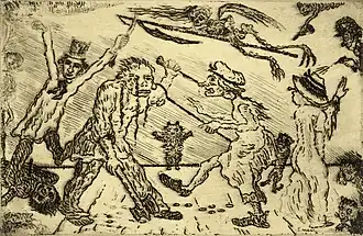 Ira, La Colère, Der Zorn, 1904