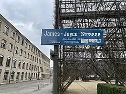 James-Joyce-Strasse in Zürich-Oerlikon