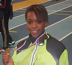 Jamile Samuel – disqualifiziert nach&nbsp;Fehlstart