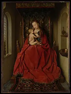 Jan van Eyck: Lucca-Madonna (um 1437/38)