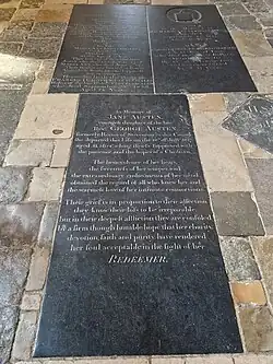 Jane Austens Grab