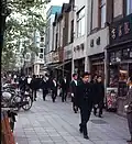 Japanese Studenten in Kanda-Jimbō-chō – 神田神保町, Tokio 1967