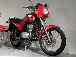 Jawa 350/640 red style von 1993, unrestaurierter Originalzustand