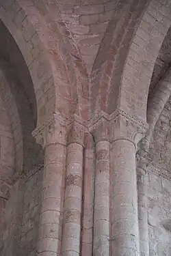 Säulen unter der Vierungskuppel