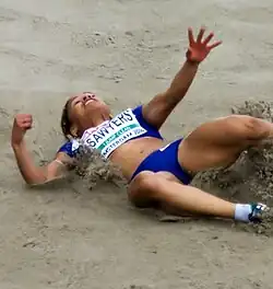 Im letzten Sprung zu Bronze: Jazmin&nbsp;Sawyers