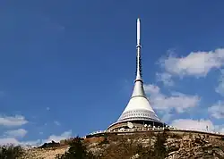Berghotel und Fernsehsender Ještěd
