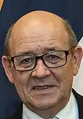 Ratsvorsitz Jean-Yves Le Drian* (Frankreich RE)