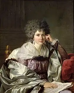 Jean-Charles Nicaise Perrin, Madame Nicaise Perrin, geborene Catherine Deleuze (um 1800)