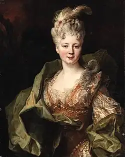 Nicolas de Largillière: Jeanne Gagne de Perrigny, Beginn 18. Jahrhundert