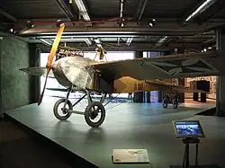 Jeannin Stahltaube im Technikmuseum Berlin