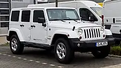 Jeep Wrangler Unlimited JK Sahara