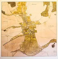 Jegenstorf anno 1719 von Johann Adam Riediger