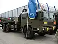 Plattformwagen Jelcz P662D35 für das polnische Militär
