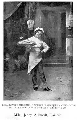 Régalez-vous mesdames (Druck aus Women Painters of the World von 1905)