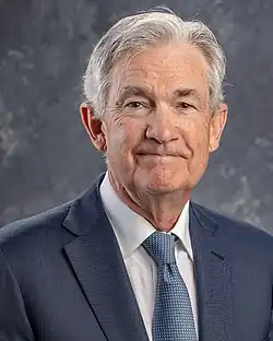 16. Jerome Powell (vom 5. Februar 2018 bis heute)