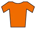 Oranges Trikot
