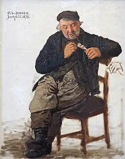 C. L. Jessen: Bildnisstudie