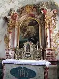 Stuckmarmoraltar der Kapelle