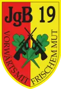 Verbandsabzeichen des Jägerbataillon 19.