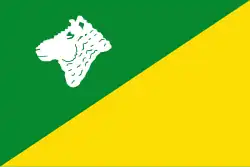 Flagge des Ortes Jistrum