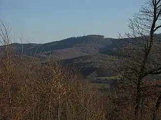 Jochgrabenberg von Nordwesten (Eichgraben–Burweg) gesehen